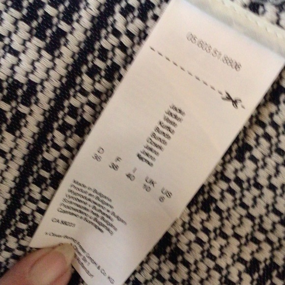 S. Oliver Cotton blend open front jacket, size 6, New - Picture 7 of 8